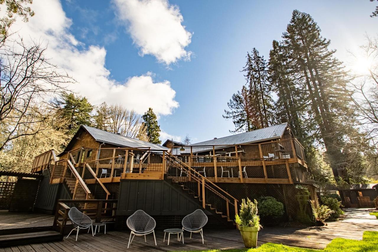 Dawn Ranch Hotel Guerneville Exterior foto