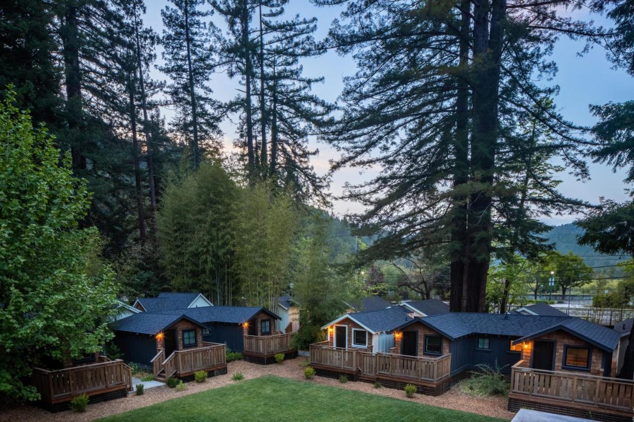 Dawn Ranch Hotel Guerneville Exterior foto