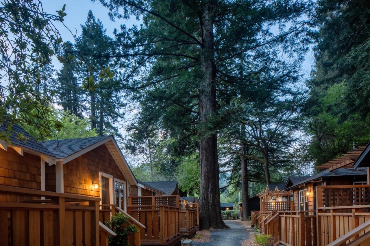 Dawn Ranch Hotel Guerneville Exterior foto