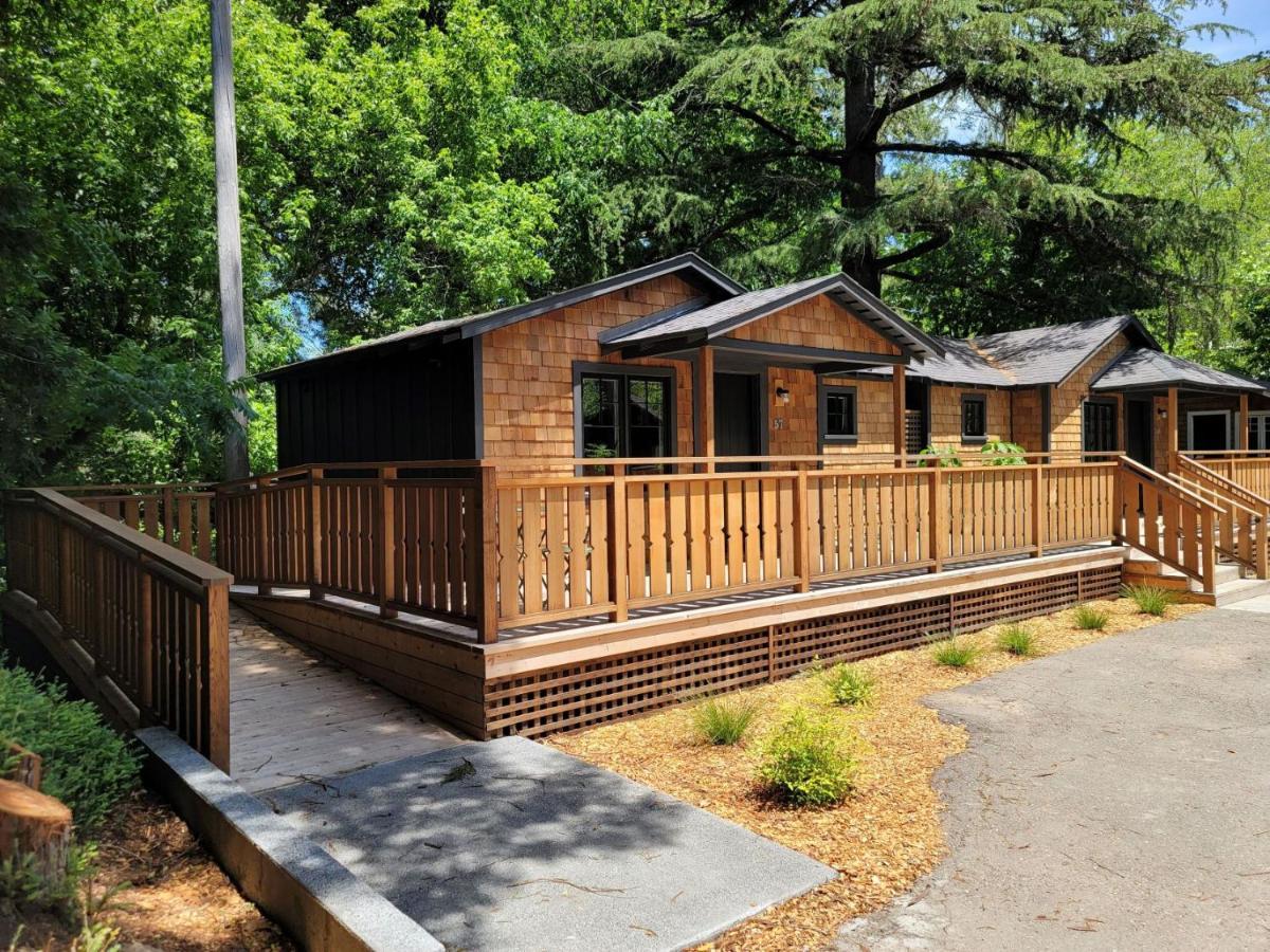 Dawn Ranch Hotel Guerneville Exterior foto