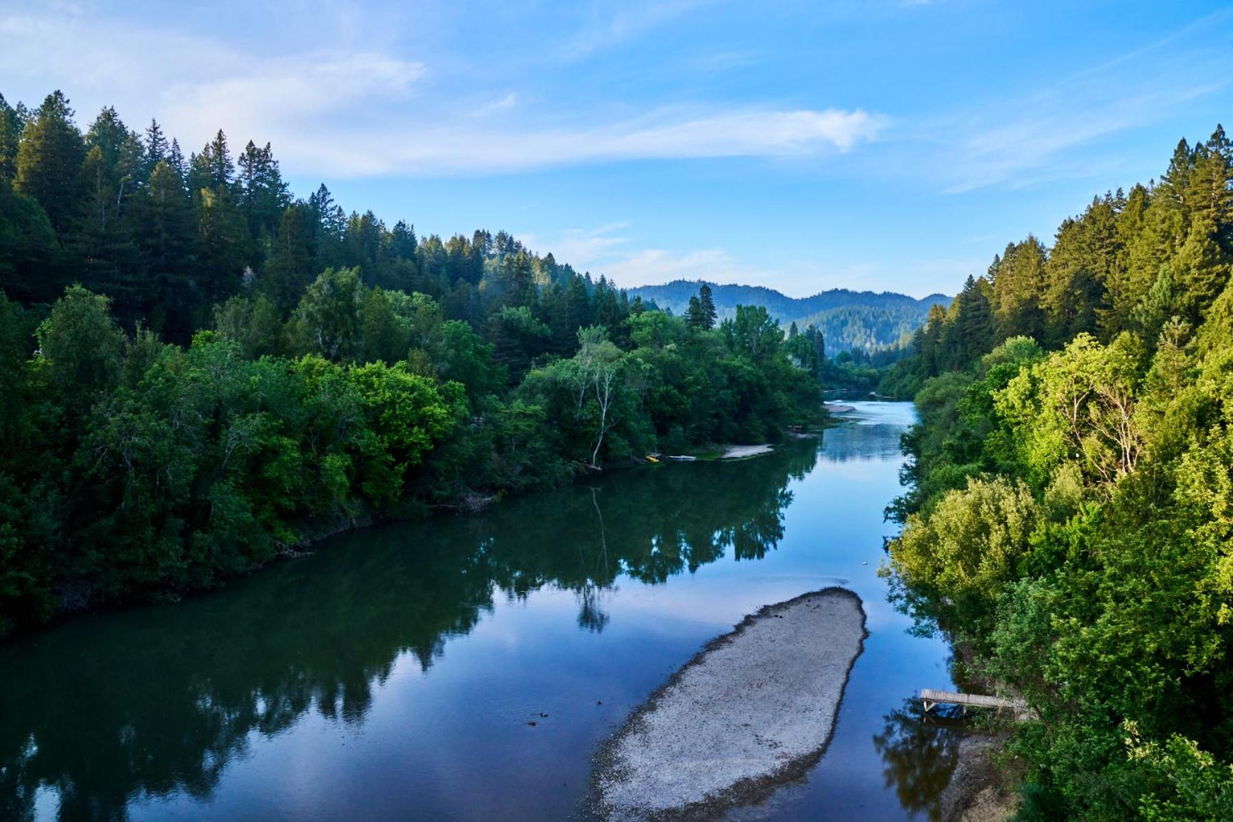 Dawn Ranch Hotel Guerneville Exterior foto