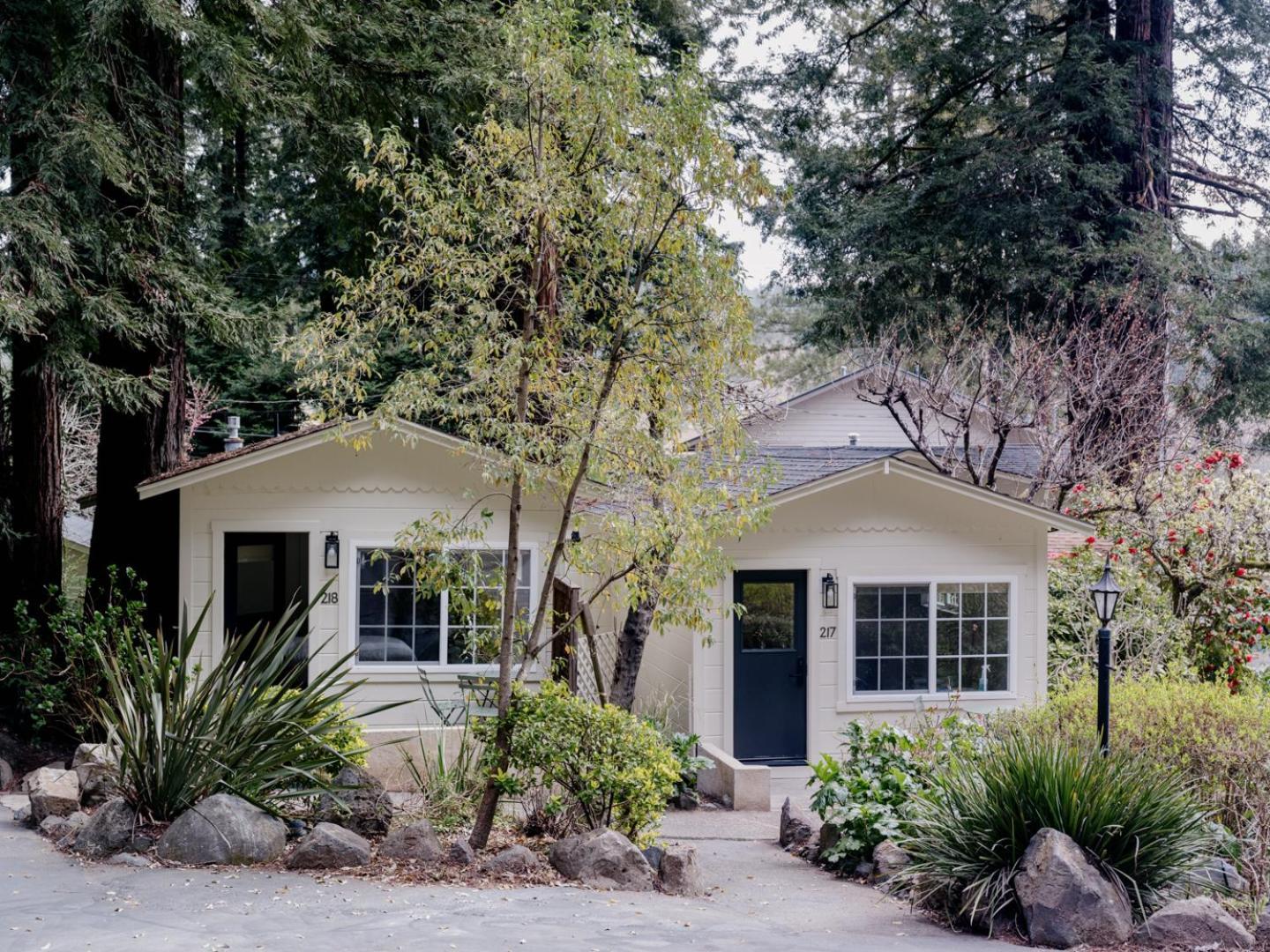 Dawn Ranch Hotel Guerneville Exterior foto